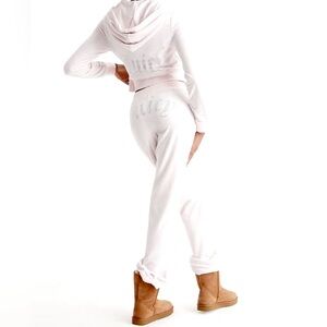 White Juicy Couture tracksuit set